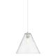 Option Polished Nickel / Clear