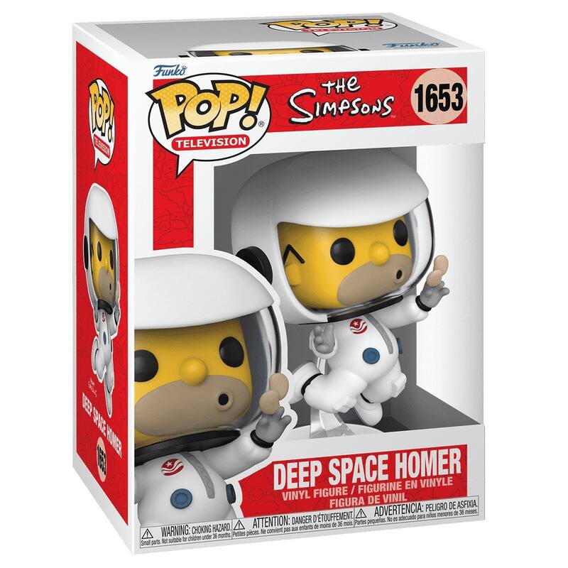 Funko POP! Television The Simpsons Deep Space Homer 3.75" Vinyl Figure (#1653) - Multi-Color