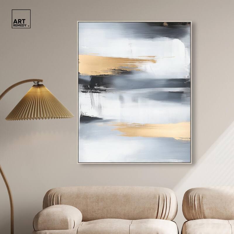 Visual Gold Vortex II Canvas by Art Remedy