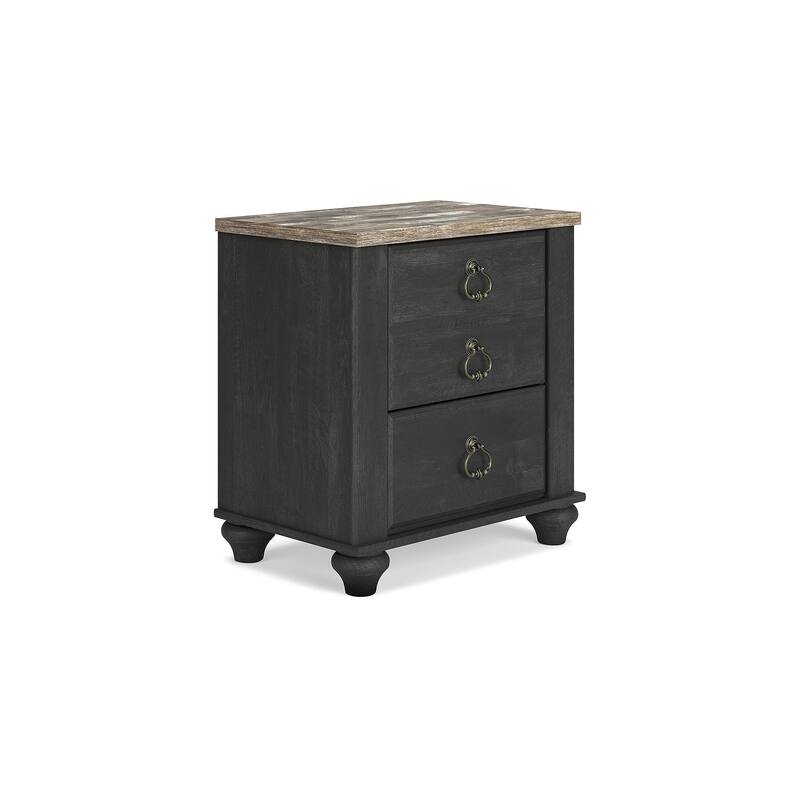 Signature Design by Ashley Willowton Two Drawer Nightstand