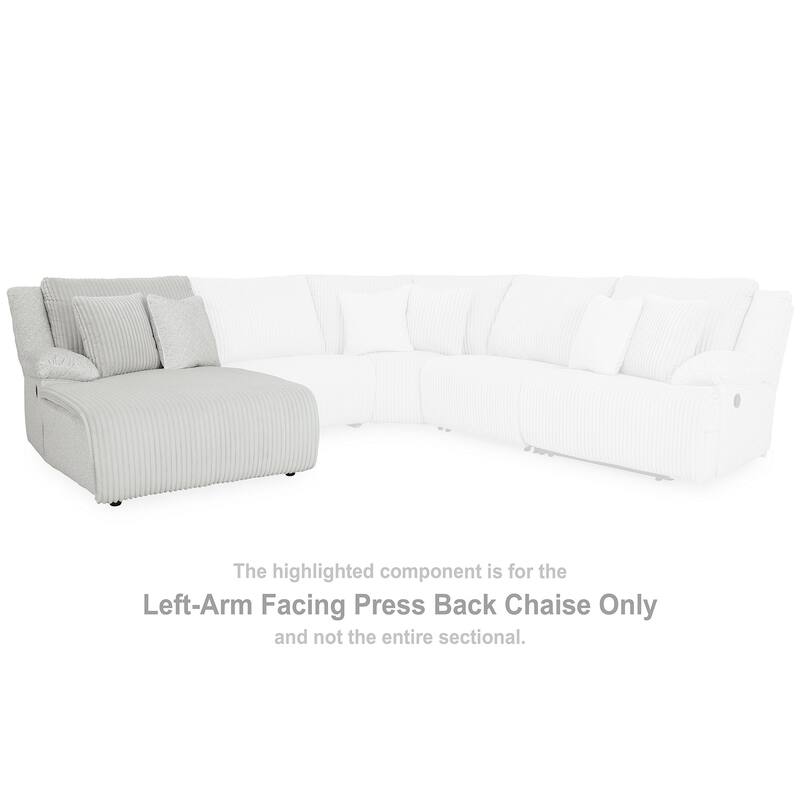 Signature Design by Ashley Top Tier Dark Brown 4-Piece Reclining Sectional with Chaise - 143" W x 74" D x 41" H