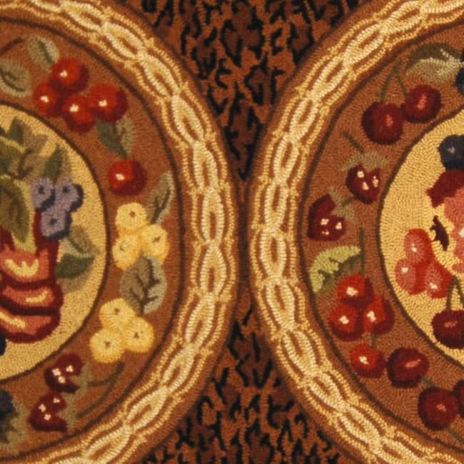 SAFAVIEH Handmade Chelsea Porsche French Country Wool Rug