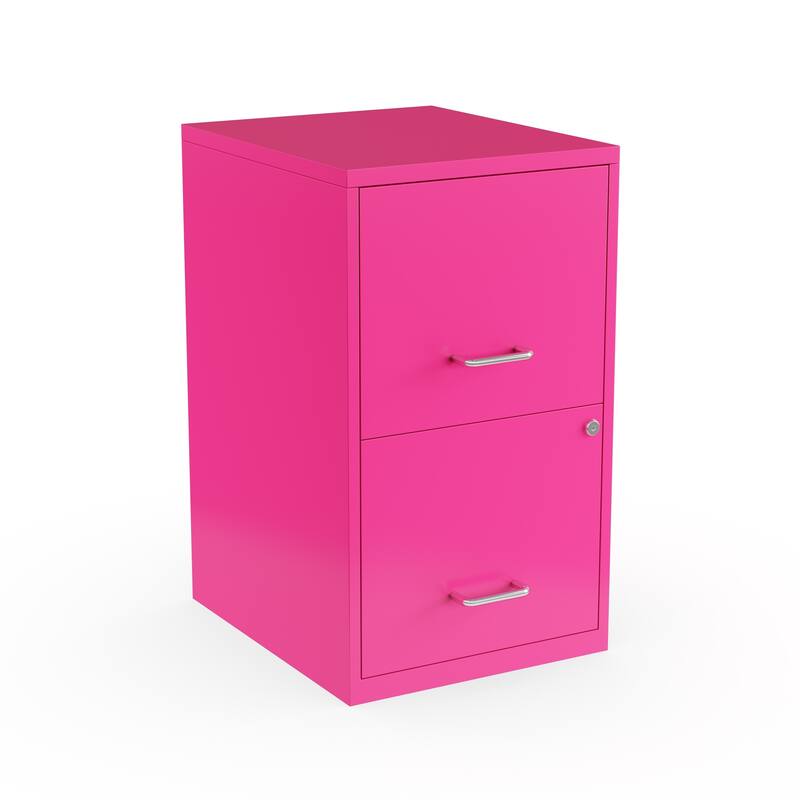 Space Solutions 18" Deep 2 Drawer Letter Width Vertical File Cabinet