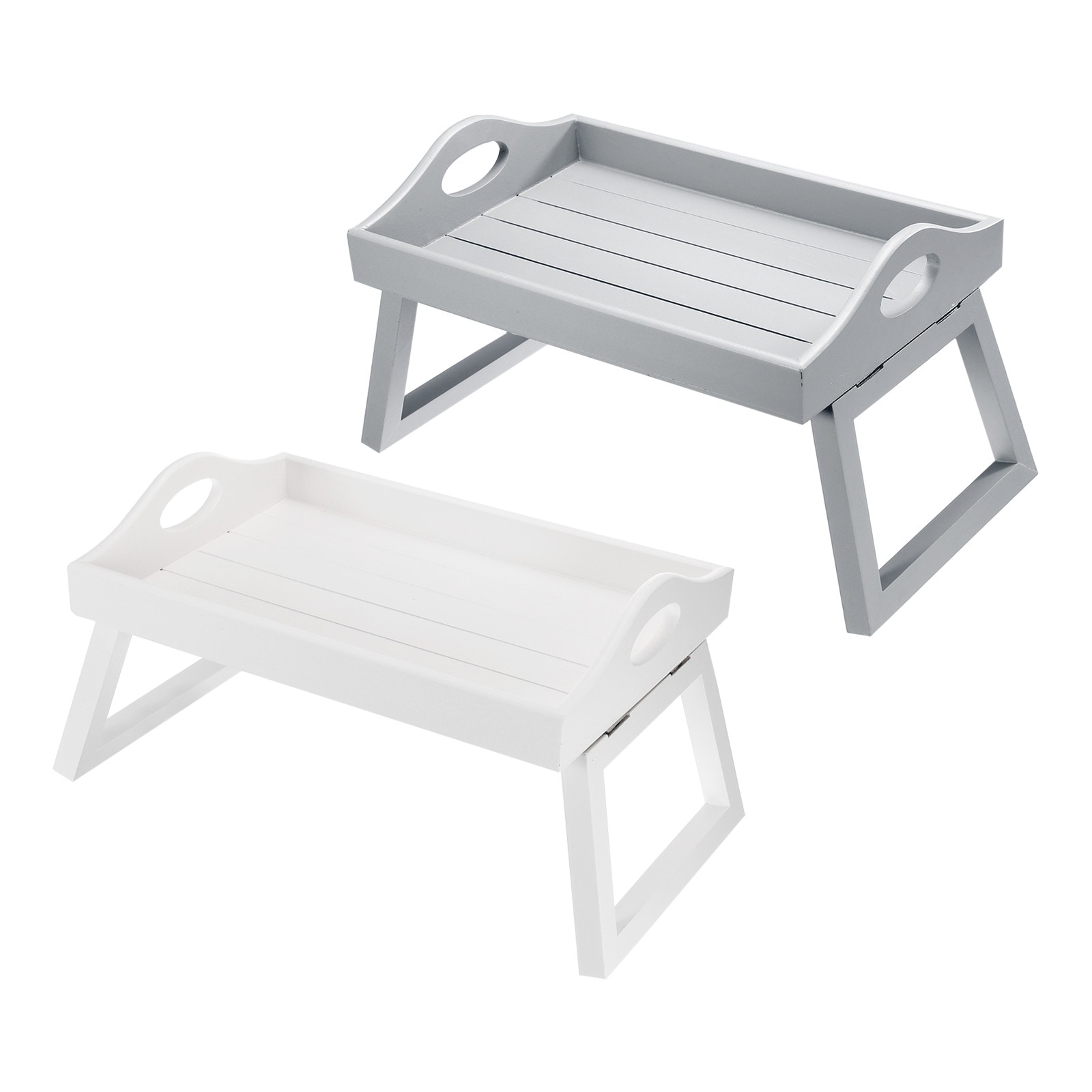 Breakfast Tray Table with Folding Legs Rectangle Serving Tray - On Sale -  Bed Bath & Beyond - 37652859