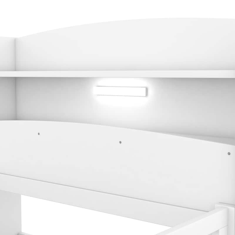 Twin Size Wooden Platform Bed