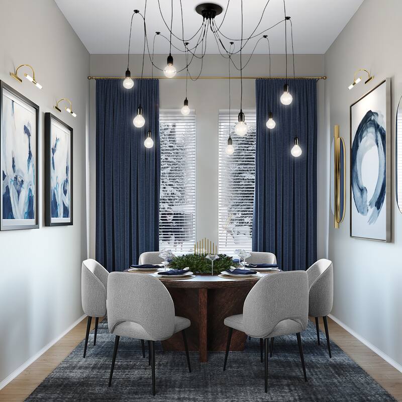 10 Arms Spider Light Chandelier DIY Kit for Multiple Pendant Ceiling, Vintage Industrial Kitchen Farmhouse Living Room Light