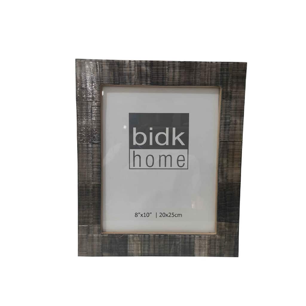 Black Picture Frame Horn Etching - BLACK