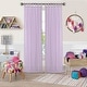 preview thumbnail 5 of 18, Elrene Greta Kid's Tab Top Sheer Window Curtain Panel