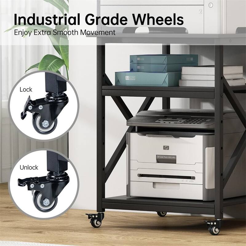23.6 Inches Large Printer Stand