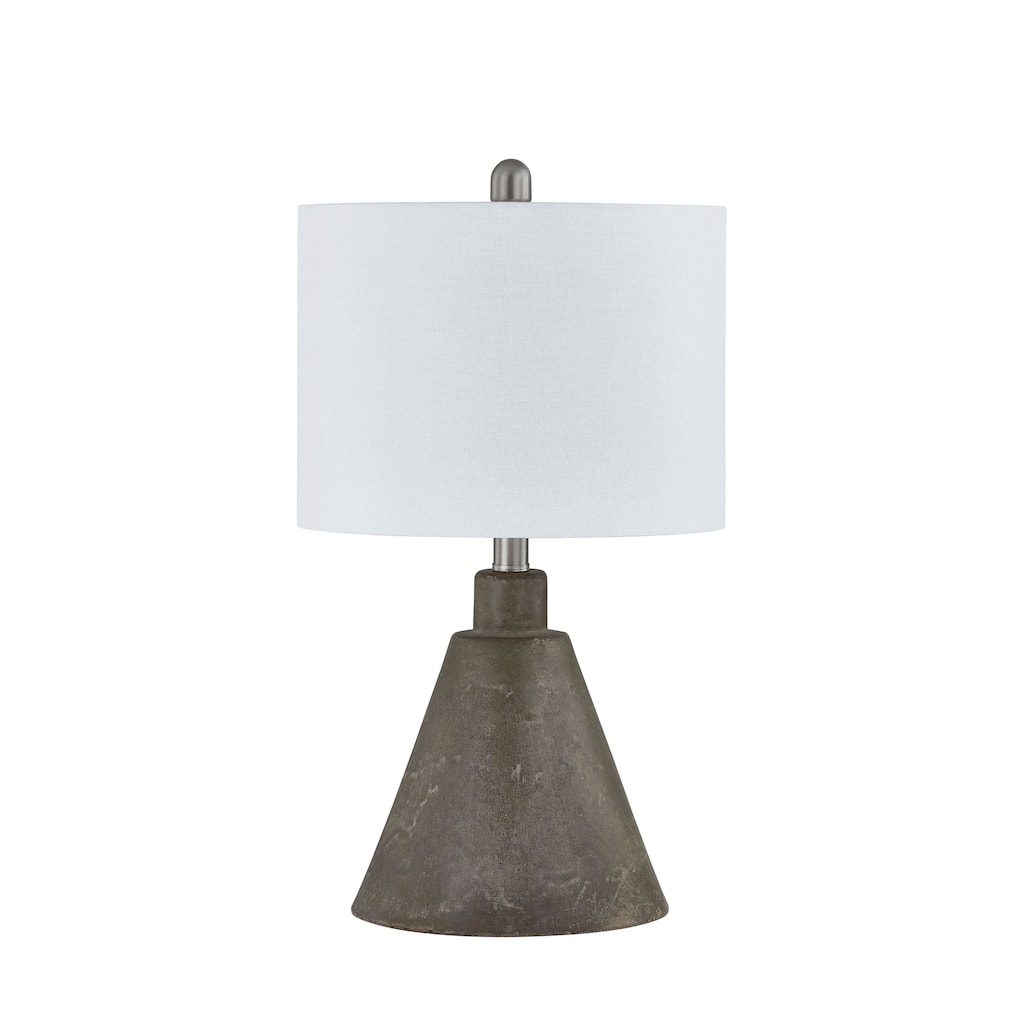 Kimber 21" Table Lamp with Linen Shade, Taupe