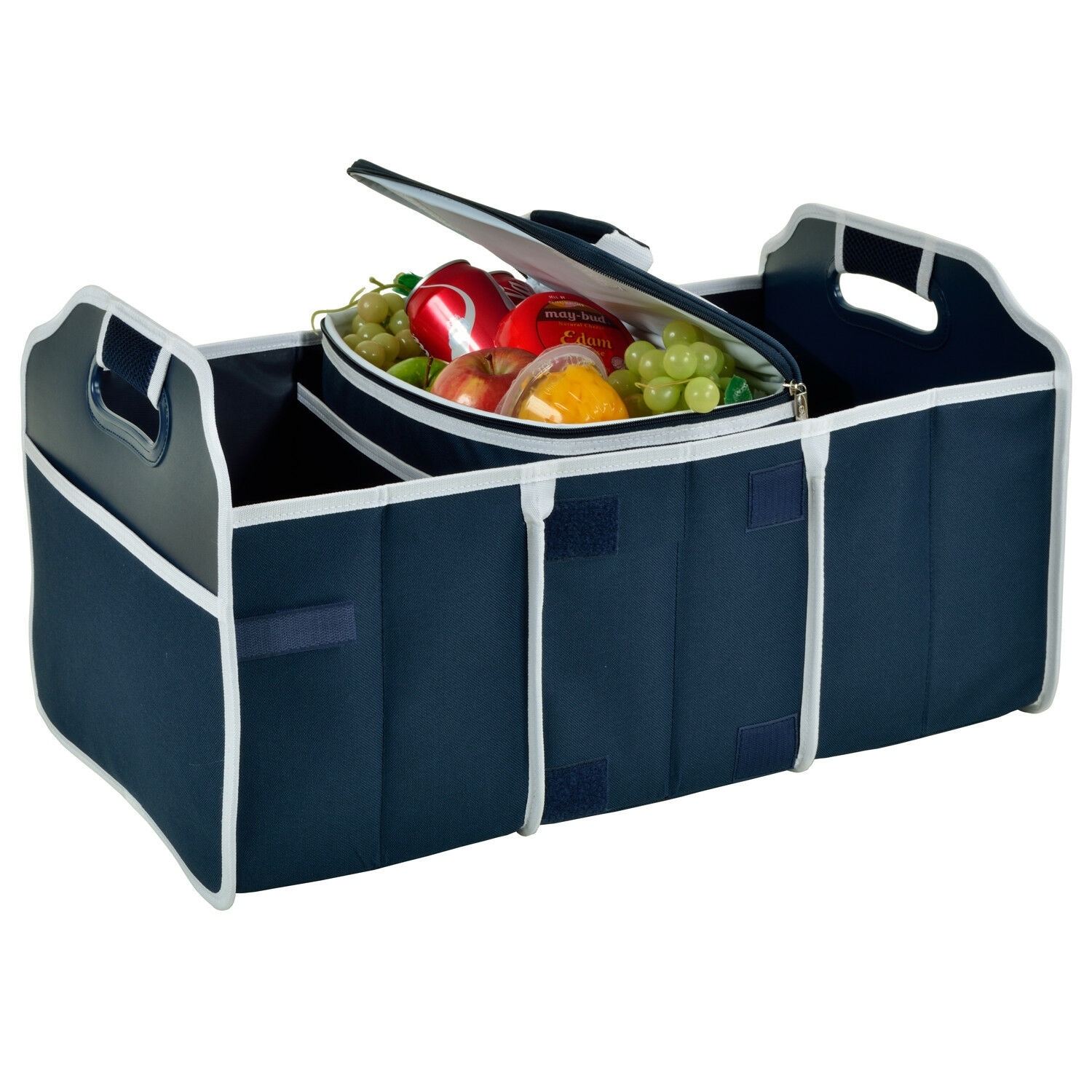 Folding trunk shop organizer