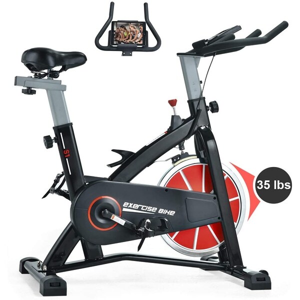 SYRINX Indoor Cycling Bike Belt Drive Indoor Exercise Bike L