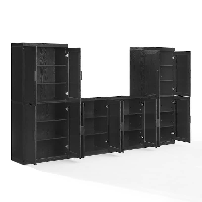 Crosley Essen 3-Piece Entertainment Center