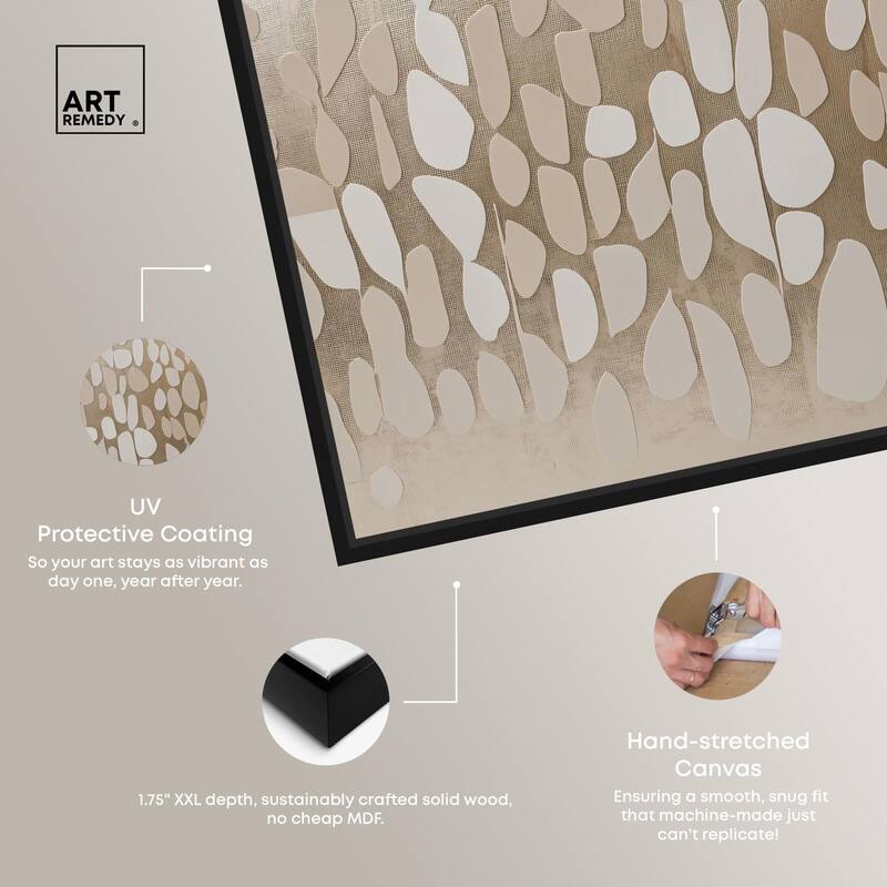 Glimmering Cascade Canvas by Art Remedy