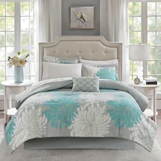 Madison Park Essentials Maible Complete Comforter Set with Cotton Bed Sheets