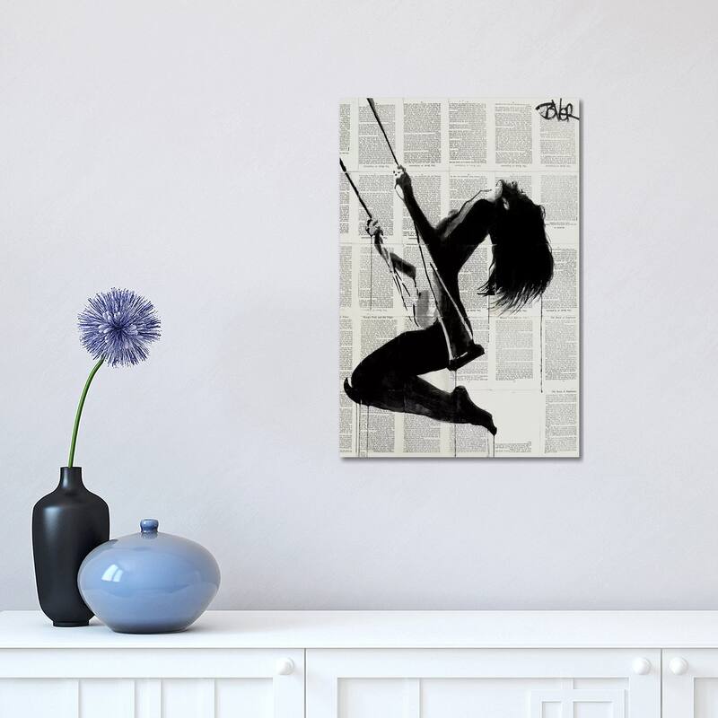 iCanvas "The Lightness Of Being Again" by Loui Jover Canvas Print - 18x12x1.5