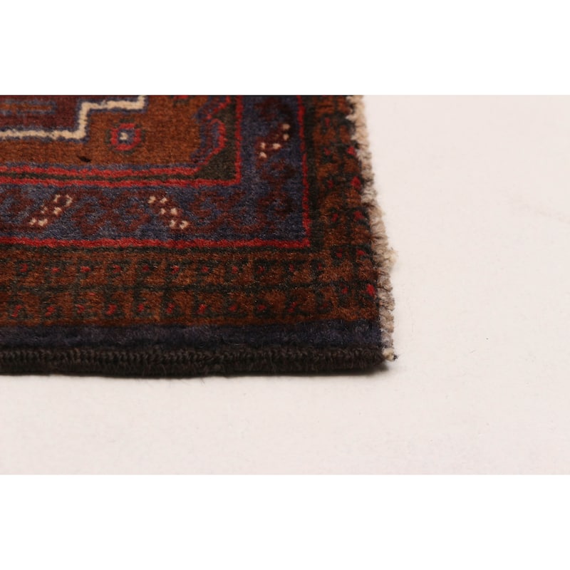 Teimani Red Rug 3'9" x 6'6" - 3'9 x 6'6