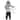Hudson Baby Toddler Boy Cotton Hoodie, Tee Top and Pant Set, Football Toddler
