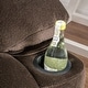 preview thumbnail 12 of 19, Christopher Knight Home Gannon Fabric Reclining Glider Club Chair