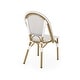 preview thumbnail 20 of 49, Elize Outdoor French Cafe Chairs (Set of 4) by Christopher Knight Home