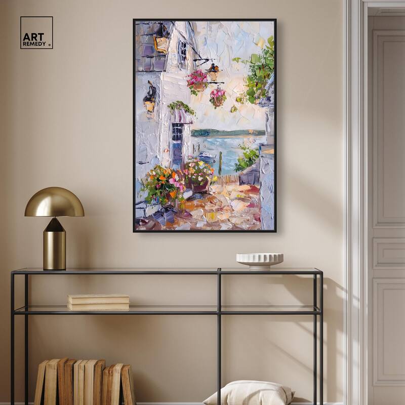 Harbor Hideaway I Canvas by Art Remedy