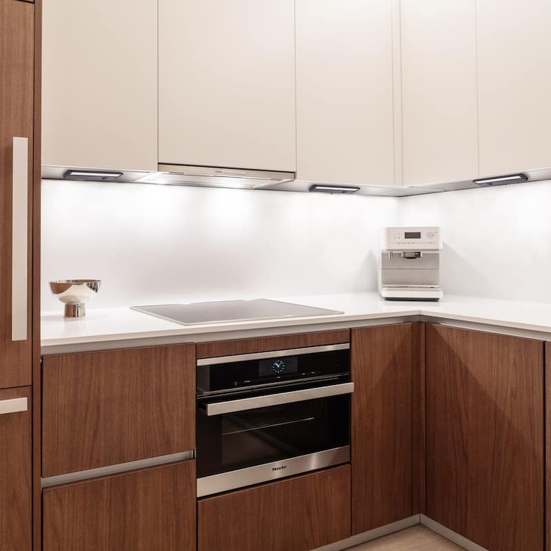 4-Pack Bronze Selectable 3000K/3500K/4000K Dimmable Integrated LED Under Cabinet Light
