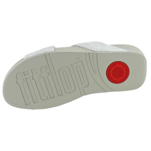 Shop Fitflop Swoop Women S Slide Sandals Shoes Overstock 26030168