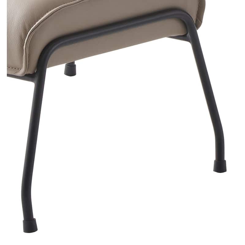 Dunnigan Tufted Accent Chair and Ottoman