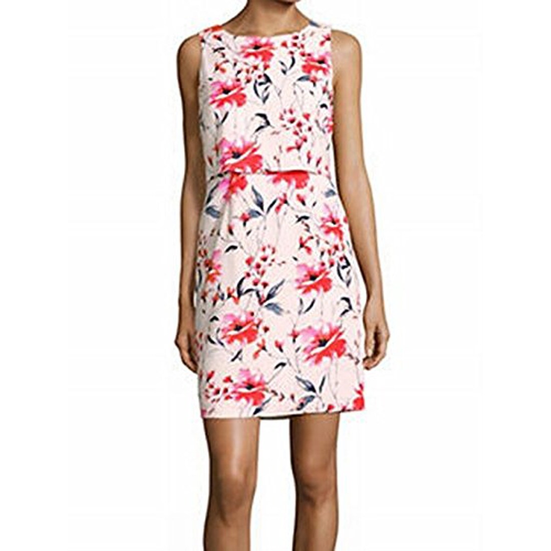Shop Ivanka Trump Women S Dress Style Id7a5afk White Multi 8 Overstock 28076612