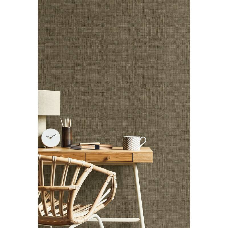Seabrook Designs Wild Bind Embossed Vinyl Unpasted Wallpaper