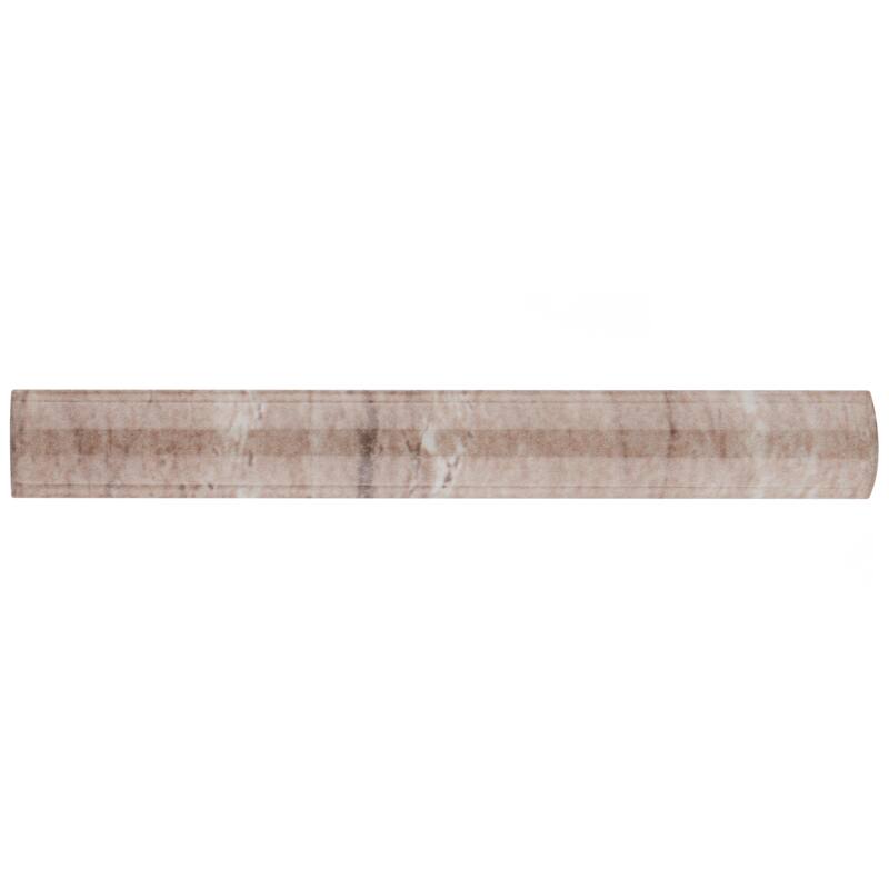 Merola Tile Ferraras Cigarro Base 1" x 7-7/8" Ceramic Wall Trim - (1 Tile)