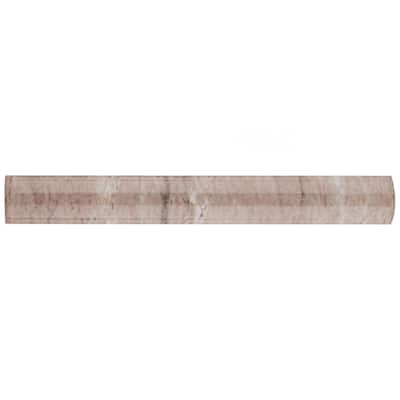 Merola Tile Ferraras Cigarro Base 1" x 7-7/8" Ceramic Wall Trim - (1 Tile)