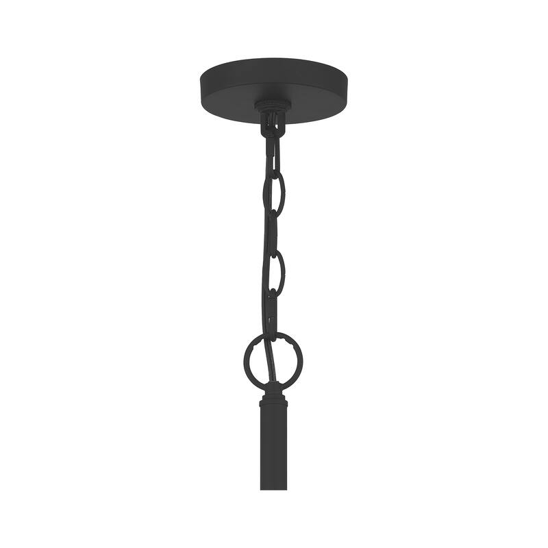 Quoizel Abner Steel 5-light Chandelier