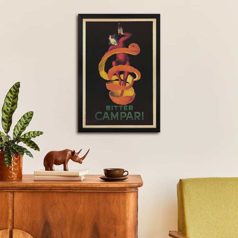 Bitter Campari (Vintage) Premium Framed Poster by Leonetto Cappiello