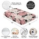 preview thumbnail 4 of 4, Sweet Jojo Designs Black Pink Boho Shabby Chic Floral Girl Fitted Crib Sheet Bohemian Vintage Garden Watercolor Flower Nature