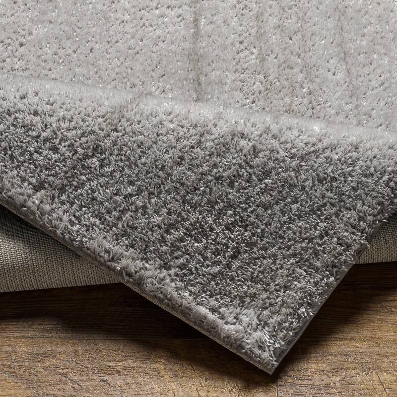 Livabliss Cloudy Solid Plush Area Rug
