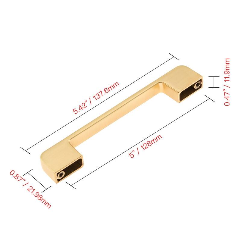 Utopia Alley Marino Pull Handle - Decorative Cabinet Drop Pull Handles for Cabinets, 3.75"/5.0" Center to Center