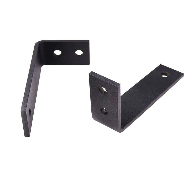 Sliding Closet Barn Bypass Doors 36 x 80 inches | Planum 0010 Primed | Sturdy 6.6ft Rails Hardware Set