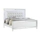 preview thumbnail 6 of 5, Sterling 4PC/5PC Contemporary Bedroom Set with Mirror Accents and LED Enhancements