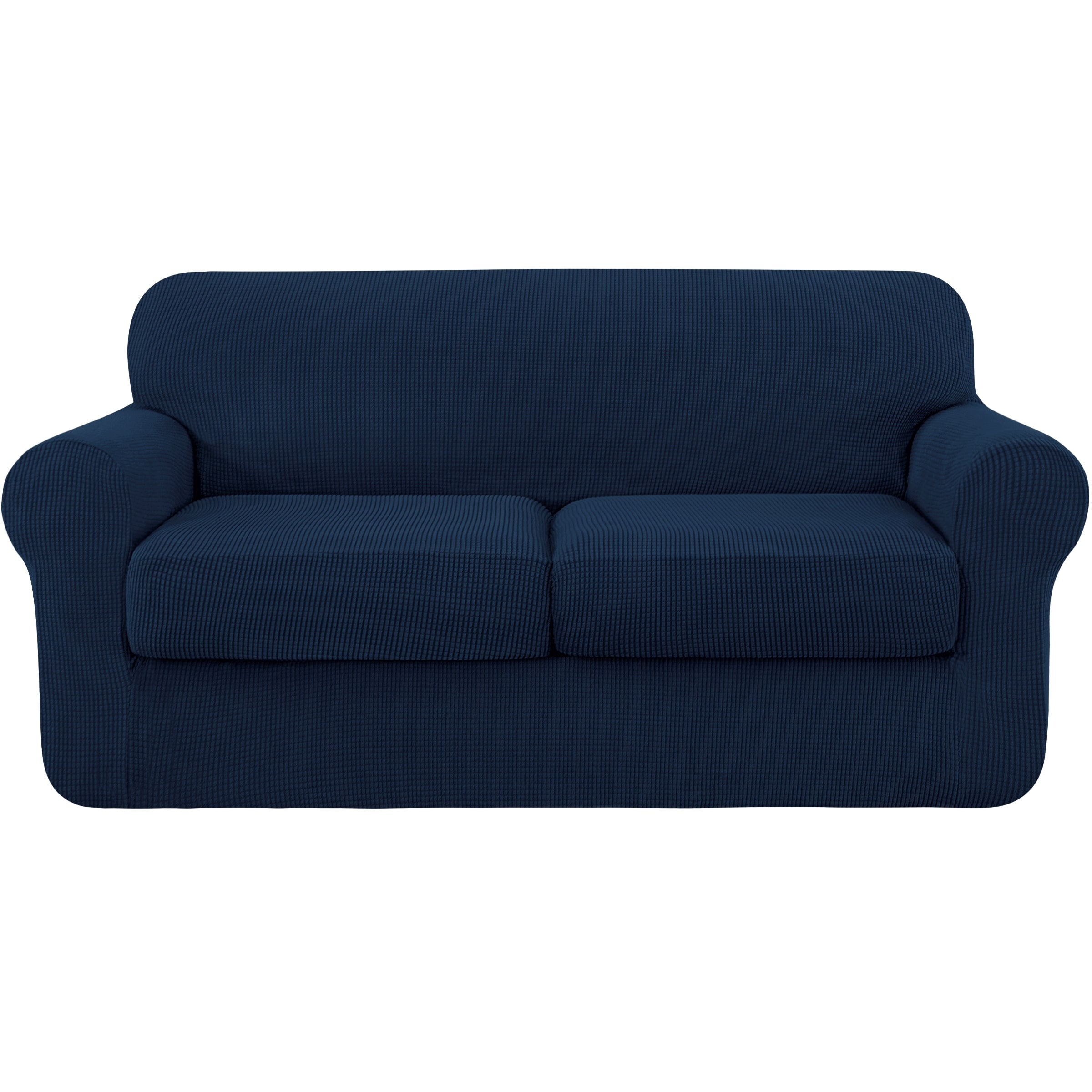 Subrtex Stretch Loveseat Slipcover Cover with 2 Separate Cushion Cover