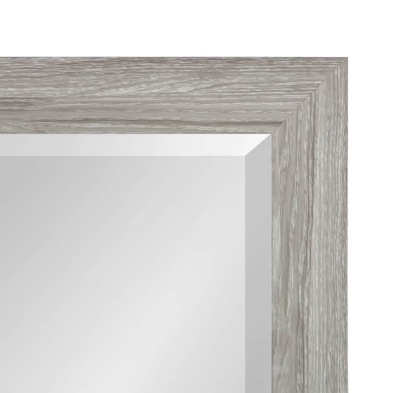 Kate and Laurel Dalphia Rectangle Bathroom Wall Mirror