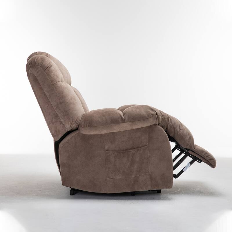 Power Lift Recliner Chair Fabric Sofa for Elderly