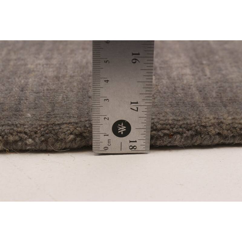 Kashkuli Gabbeh Grey Rug 5'8" x 8'0" - 5'8 x 8'0