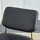preview thumbnail 39 of 44, Roomfitters Teddy Suede Rocking Chair with Gold Legs, Cushioned Modern Accent Chair for Living Room or Office