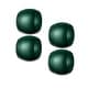 preview thumbnail 2 of 0, Mepra Atmosfera 4-Piece Materic Green Napkin Ring - Plutone