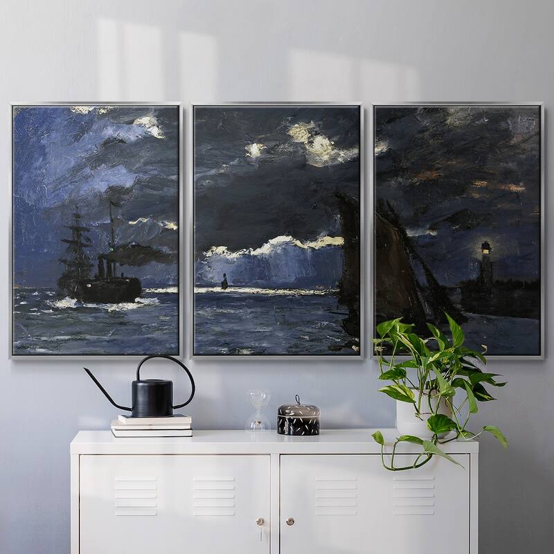 Monet - Multi Piece Framed Canvas