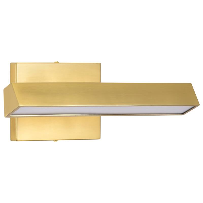 Mila 1 Foot LED Picture Light 3 CCT Selectable Vintage Brass Finish Acrylic Lens - Vintage Brass