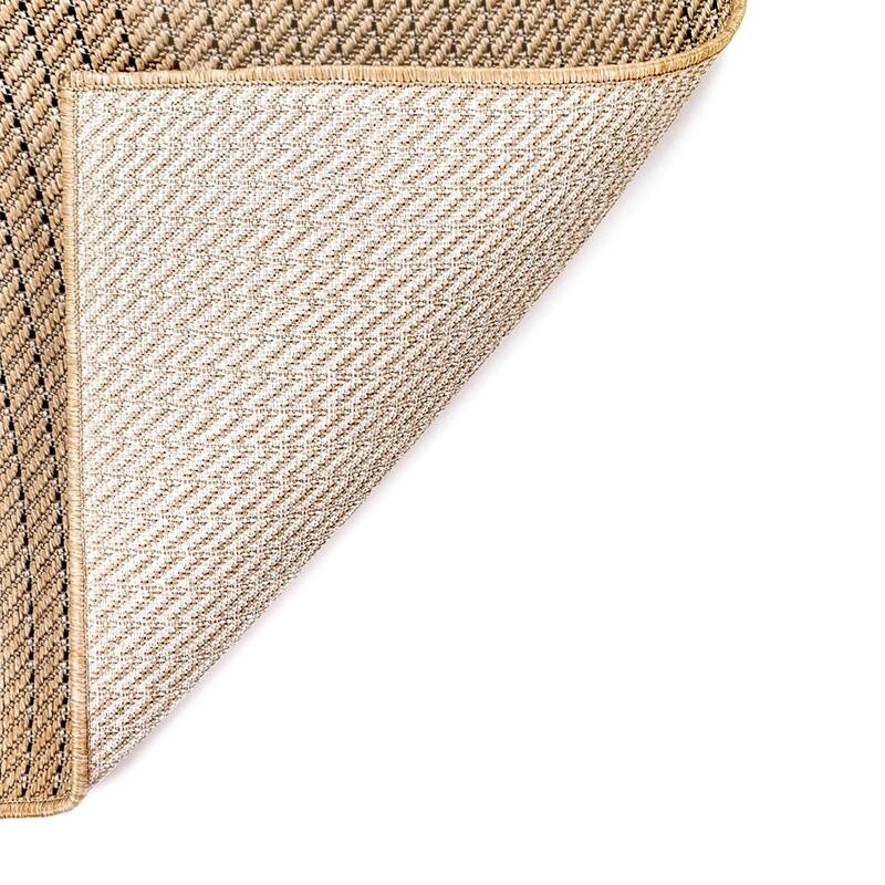 Liora Manne Carmel Textured Striped Indoor/ Outdoor Area Rug