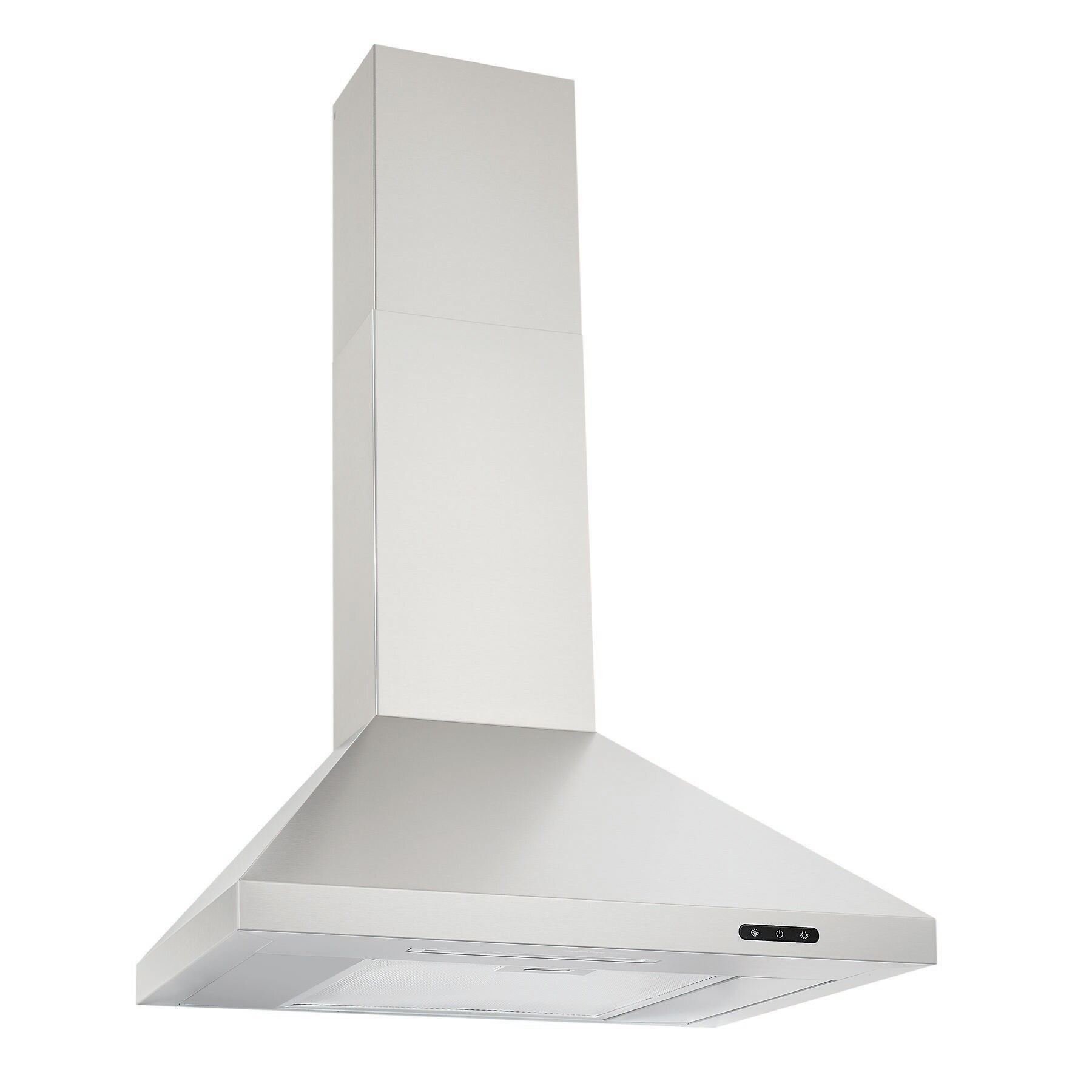 24 inch black range hood