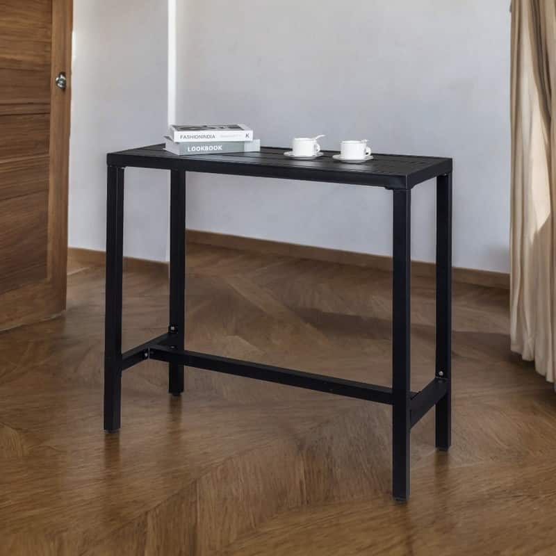 Outdoor Iron Bar Dining Table
